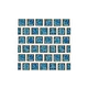 National Pool Tile Harmony Series | Pacific Blue | MK1341