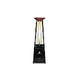 Lava Heat Italia© Lava Lite KD A-Line Commercial Patio Heater | Triangular 8-Foot | Hammered Black Natural Gas | AL8MGBLK LHI-137