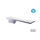 Inter-Fab La Mesa Base with Duro-Beam aquaBoard™ Board Complete | 6' Gray with Gray Top Tread and Gray Base | DB6GRY-LAM6