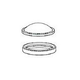 Pentair Intellibrite 5G LED Light Spa Light Lens and Gasket Aseembly | 640046