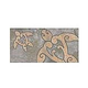 National Pool Tile Sierra 6x12 Turtle Deco | Blue Slate | CLD-BL-DL2