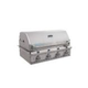SABER Elite 4-Burner Stainless Steel Built-In Natural Gas Grill | R67SB1017