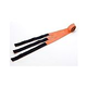 KEMP USA Hook And Loop Touch Fastener Spineboard Straps | Orange | Set of 3 | 10-305-ORG