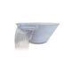Pentair MagicBowl Water Effects Fountain Bowl without Light Niche  | Round Gray | 580046