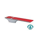 SR Smith Flyte-Deck II Stand With TrueTread Board Complete | 6' Radiant White with Red Top Tread | 68-207-7362R