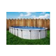 Sierra Nevada 18' x 33' Oval Above Ground Pool | Basic Package 52" Wall | 163336