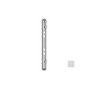 Saftron Core Mounted End Post for 48" 2400 Series Fencing | Gray | FP-2248-CEP-G