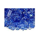 American Fireglass One Fourth Inch Classic Collection | Cobalt Fire Glass | 10 Pound Jar | AFF-COBL-J
