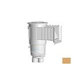 AquaStar Flow Star Water Bonded Skimmer with Water Stop Face Float Assembly Basket Lid and Adjustable Collar | Tan | SKR15108