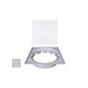 Custom Molded Square Skimmer Cover & Collar | Gray | 25538-901-000