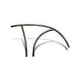 SR Smith Artisan Series Deck-Mounted Stair Rail | .065 Thickness 1.90" OD | Powder Coated Rocky Gray | ART-1004-RG