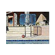 Inter-fab Pro Style Basketball Game Set | 18" Offset Post | On Deck Anchor System | Marine Grade Steel Support Legs | SPS-RBAL 18 D-MG-C