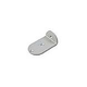 Coverstar Leading Edge Support UG 5" Shortens LE 1-1/2" Per Side | L Shaped | Stainless Steel | M9770