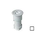 AquaStar 5" Umbrella Stands with Sleeve and Center Cap | White | SMUS101