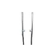 Inter-fab Basketball Game Support Legs | 18" Offset Post | In Deck Mount | White Thermo Plastic Coated | SPS-BBALL 18-G-TPC-W
