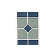 National Pool Tile Grace Series Pool Tile | Azure | GRACE-AZURE
