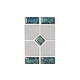 National Pool Tile Grace Series Pool Tile | Marine | GRACE-CHARM