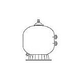 Pentair Tank and Foot Assembly with Buttress Thread | Black | 156224