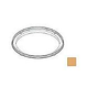 AquaStar 10" Anti-Entrapment Round Mud Frame | Tan | 10FR108