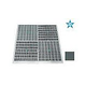 AquaStar Four 12" Square Flat Grates with Screws (VGB Series) | Dark Gray | 24NF105