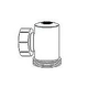 Delta Ultraviolet Tee Assy with Quartz Tube | 58-50406