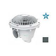 AquaStar 8" Round MoFlow Suction Outlet Cover with Standard Sump for Vinyl and Fiberglass | Dark Gray | 8MFSBV105