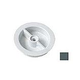 AquaStar Winterizing Plaster Cap with O-Ring 2.5" | Dark Gray | CS105-2.5