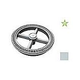 AquaStar Full Circle Drain Cover Center Cap and Screws | Light Gray | FC20103