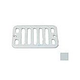 AquaStar Gutter Deck Drain Lid Only | Light Gray | GDDL103