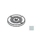 AquaStar Collector Tube Cap | Light Gray | HVC05103