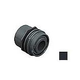 AquaStar Choice Flush Mount Return/Water Barrier with 1.5" Socket | Black | JE3102