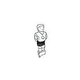 Carmelli™ Primo Foosball Away Player | NGP5796