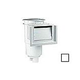 AquaStar Standard FlowStar? Skimmer with Water Stop Face Float Assembly and Basket | without Lid and Collar | White | SKR1NL101