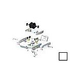 AquaStar ProStar Replacement Parts | Propulsion/Conversion Kit | White | HWN16001