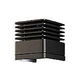 FX Luminaire NL 6 LED Down Light | Flat Black | Zone Dimming | NLZD6LEDDNFB | NL-ZD-6LED-FB