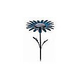 Desert Steel Daisy Solar Garden Light | Teal | 409-305