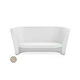 Ledge Lounger Affinity Collection Outdoor Loveseat | Sandstone | LL-AF-LS-SS