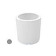 Ledge Lounger Affinity Collection Outdoor Round Planter | Small 23" W x 24" H | Granite Gray | LL-AF-P-24RD-GG