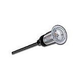 J&J Electronics ColorSplash VU Nicheless RGB Series LED Pool and Spa Light Fixture | 8W 12V 50' Cord | LPL-R1C-12-50