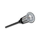 J&J Electronics ColorSplash VU Nicheless RGB-W Series LED Pool and Spa Light Fixture | 8W 12V 50' Cord | LPL-R1CW-12-50 25009