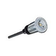 J&J Electronics PureWhite VU Nicheless LED Pool and Spa Light Fixture | 8W 12V 50' Cord | LPL-R1W-12-50 25001