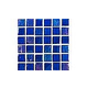 National Pool Tile Equinox 1x1 Glass Tile | Dark Blue | EQX-MIDNIGHT