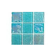 National Pool Tile Equinox 2x2 Glass Tile | Icy Teal | EQX-WINTER2X2