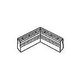 Deck-O-Drain 90 Degree Bend | Gray | 2812112