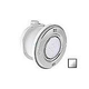Pentair In-Floor formerly A&A Manufacturing QuikBrite Adjustable Angle White LED Pool and Spa Light | 12V 100' Cord | Stainless Steel Trim Plate | 579665