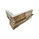 National Pool Tile Natural Ledgerstone 6x16 Corner | Rust | LDGR-RUST CRN