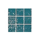 National Pool Tile Tidal 2x2 Series | Tropical | TID-TROPICAL