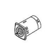 Pentair Square Flage Motor Single Speed | 2HP 3 Phase 208/230/460V | Black | 354810S