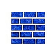 National Pool Tile Tropics 1x2 Series | Cobalt | TRO-COBALT BRK