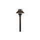 FX Luminaire TM G4 20W Path Light | Bronze Metallic | 18" Riser | TMLED20W18RBZ